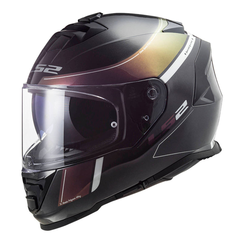Load image into Gallery viewer, LS2 FF800 Storm II Velvet Helmets - Black / Rainbow
