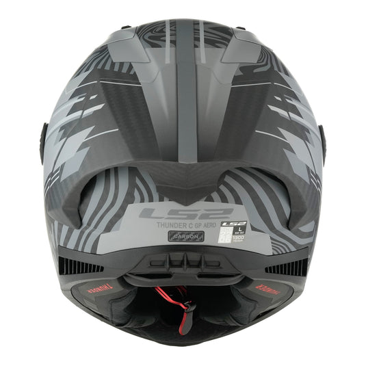 LS2 FF805 Thunder GP Aero Helmet - Polar