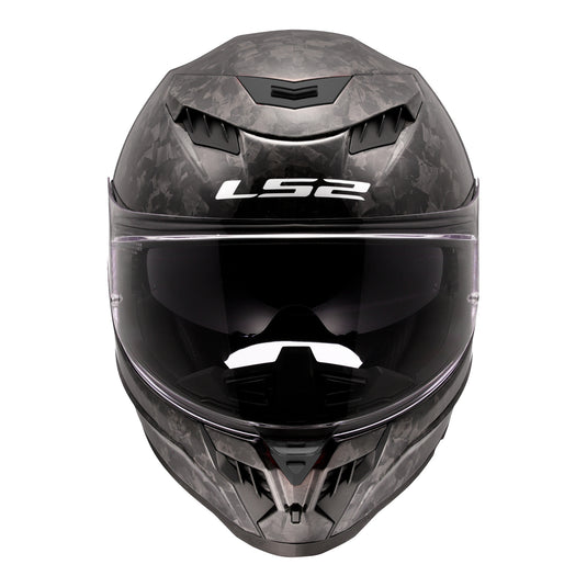 LS2 FF807 Dragon Forged Helmet - Gloss Carbon 06