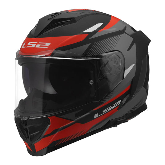 LS2 FF818 Storm III Komai Helmet - Black / Red