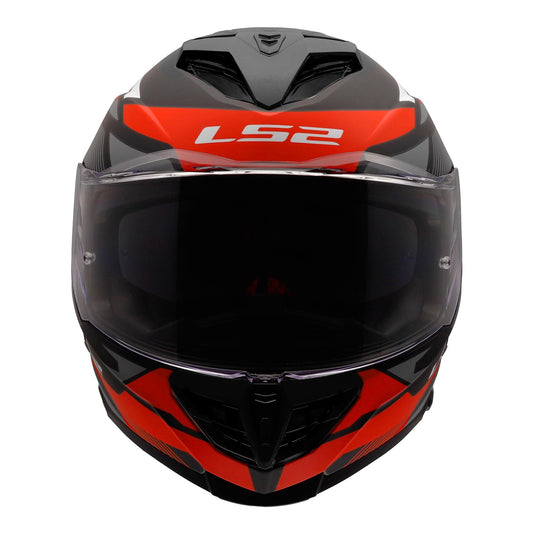 LS2 FF818 Storm III Komai Helmet - Black / Red