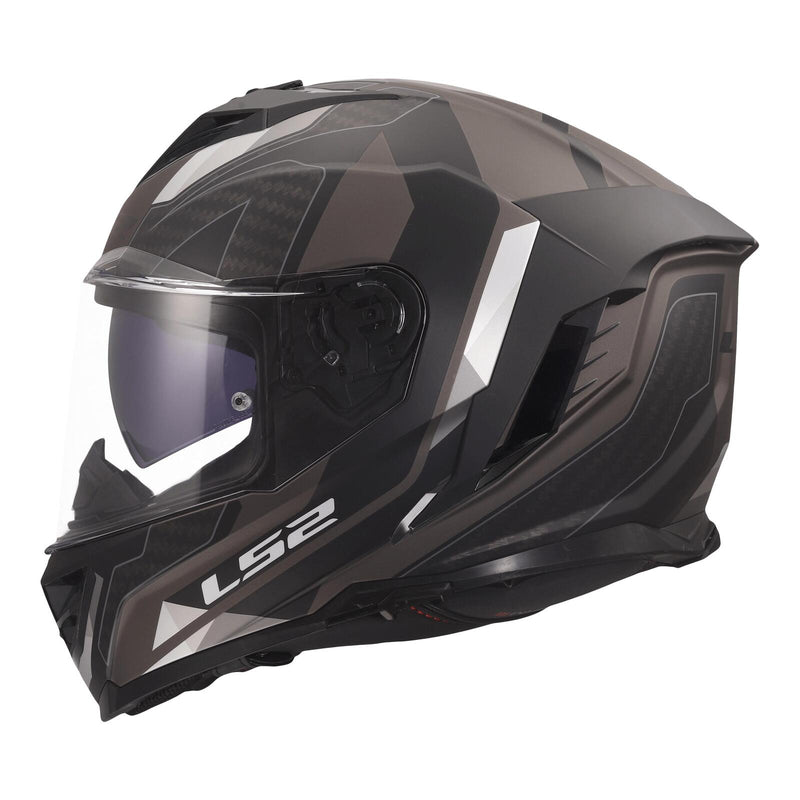 Load image into Gallery viewer, LS2 FF818 Storm III Sporty Helmet - Black / Grey

