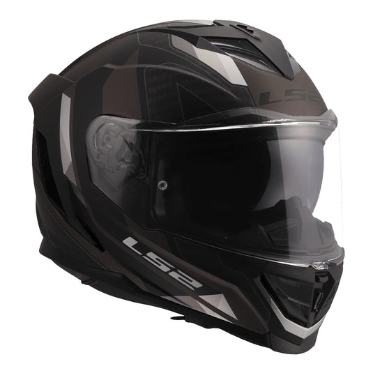 LS2 FF818 Storm III Sporty Helmet - Black / Grey