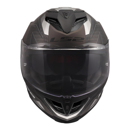 LS2 FF818 Storm III Sporty Helmet - Black / Grey
