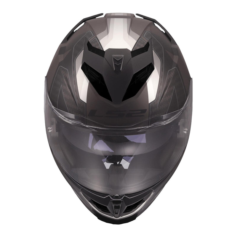 Load image into Gallery viewer, LS2 FF818 Storm III Sporty Helmet - Black / Grey
