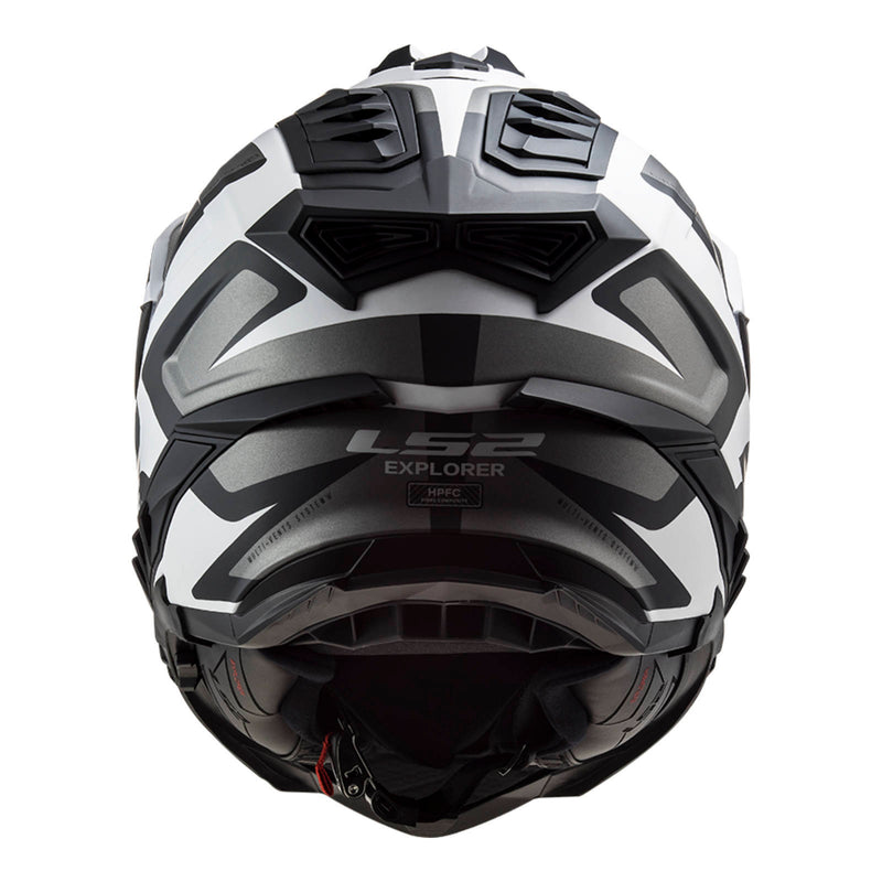 Load image into Gallery viewer, LS2 MX701 Explorer Alter Helmet HPFC - Matte Black / White 06

