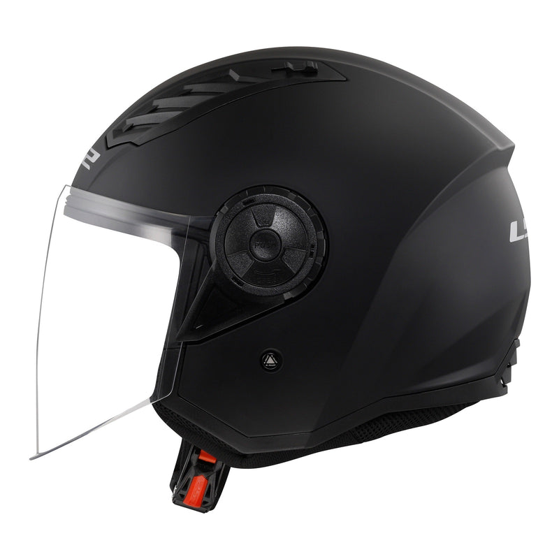 Load image into Gallery viewer, LS2 OF616 Airflow II Helmets - Matte Black 06
