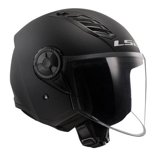 LS2 OF616 Airflow II Helmets - Matte Black 06