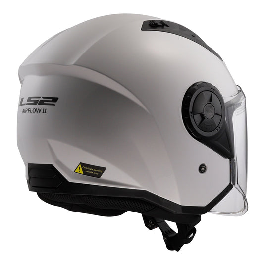 LS2 OF616 Airflow II Helmets - White 06