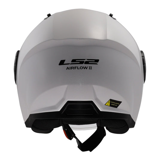 LS2 OF616 Airflow II Helmets - White 06