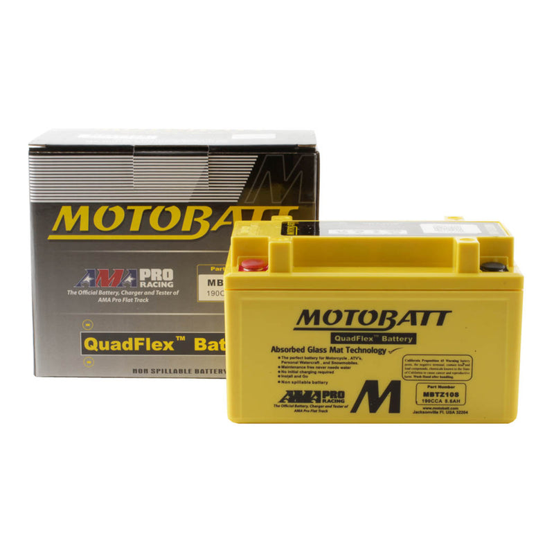 Load image into Gallery viewer, Motobatt Battery Quadflex AGM - MBTZ10S
