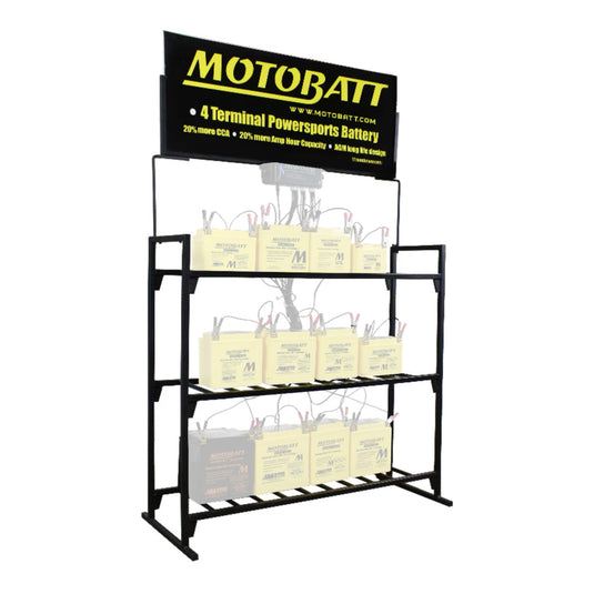 Motobatt 12 Station Maintainer Rack Only