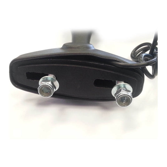 Whites Mirror Universal Fairing Mount with LED (Pair)