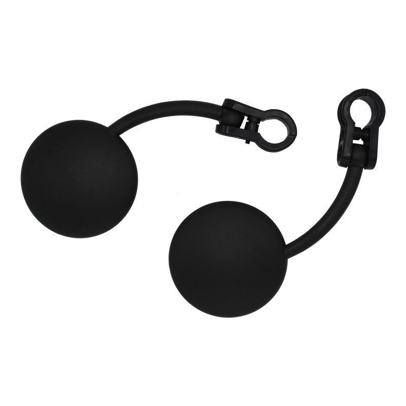 Load image into Gallery viewer, Whites Mirror Pair Universal Folding Enduro 7/8 Black
