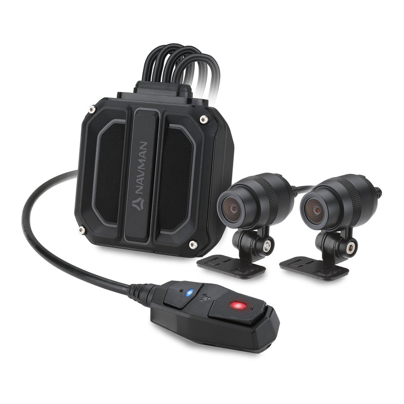 Load image into Gallery viewer, Navman MiVue 820D Motorcycle Dash Cam - Front &amp; Rear Cameras
