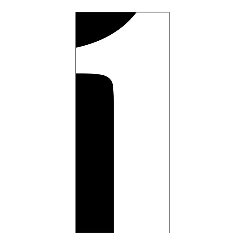 Load image into Gallery viewer, Whites Race Number - White #1 (10 Pack)
