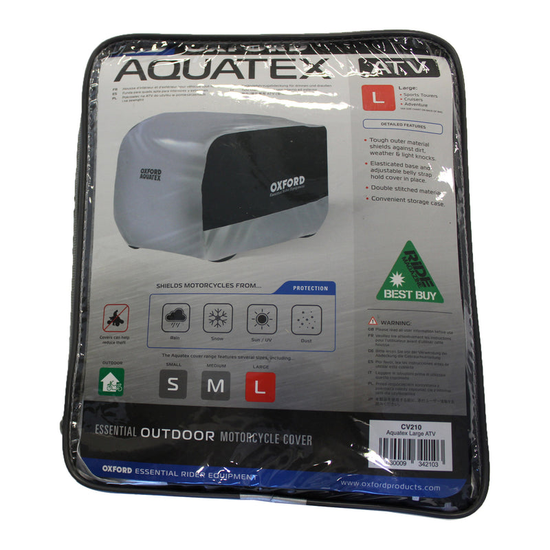 Load image into Gallery viewer, Oxford Motorcycle Cover Aquatex - ATV Large
