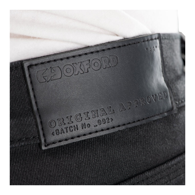 Load image into Gallery viewer, Oxford Original CE AA Armourlite Slim Jeans - Black (Regular - 32L)
