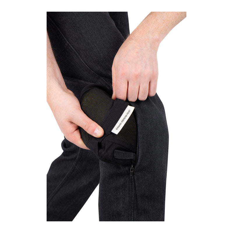 Load image into Gallery viewer, Oxford OA Marshal AAA Straight Men's Jeans - Black (Regular)
