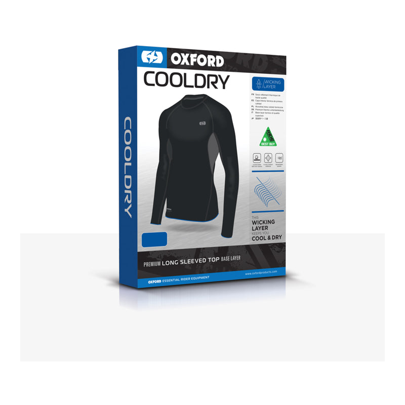 Load image into Gallery viewer, Oxford Cool Dry Wicking Layer Long Sleeve Top
