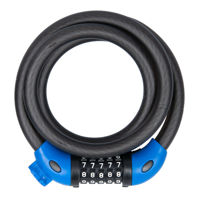 Load image into Gallery viewer, Oxford Combi 12 Combination Cable Lock - Smoke 12mm X 1800mm
