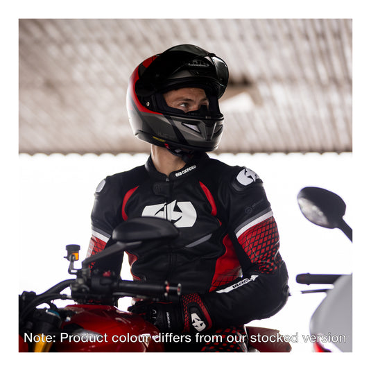 Oxford Nexus 1.0 Leather Men's Suit - Stealth Black