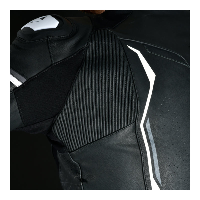 Load image into Gallery viewer, Oxford Nexus 1.0 Leather Men&#39;s Jacket - Stealth Black
