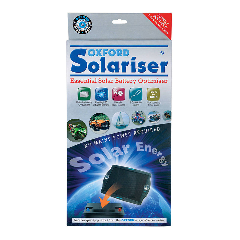 Load image into Gallery viewer, Oxford Solariser Solar Panel Battery Maintainer
