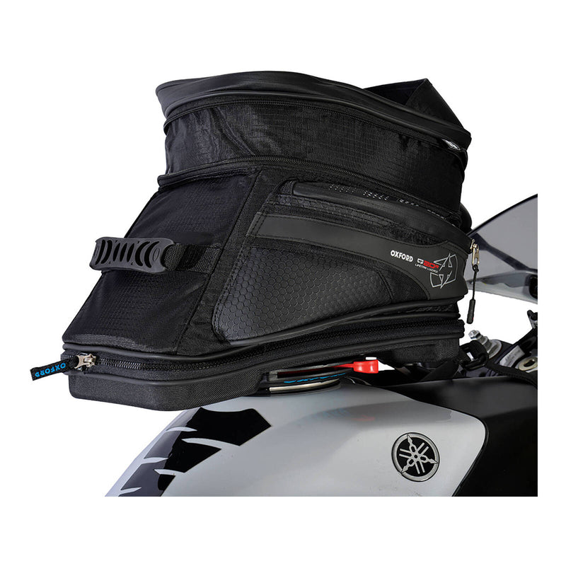 Load image into Gallery viewer, Oxford Tank Bag Quick-Release Q20R - Black
