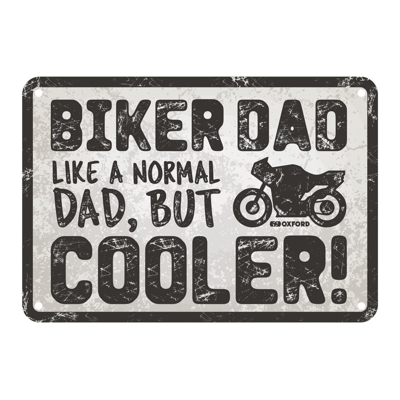 Load image into Gallery viewer, Oxford Garage Metal Sign: Biker Dad Cooler
