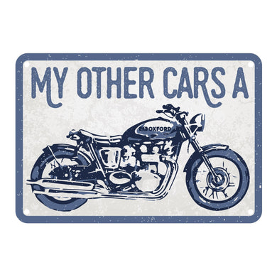 Oxford Garage Metal Sign: My Other Car’s A