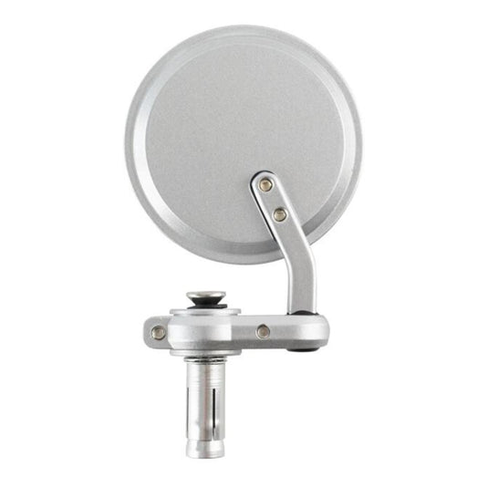 Oxford Bar End Mirrors - Silver (Pair)