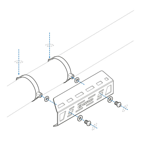Oxford Adventure Exhaust Heat Shield