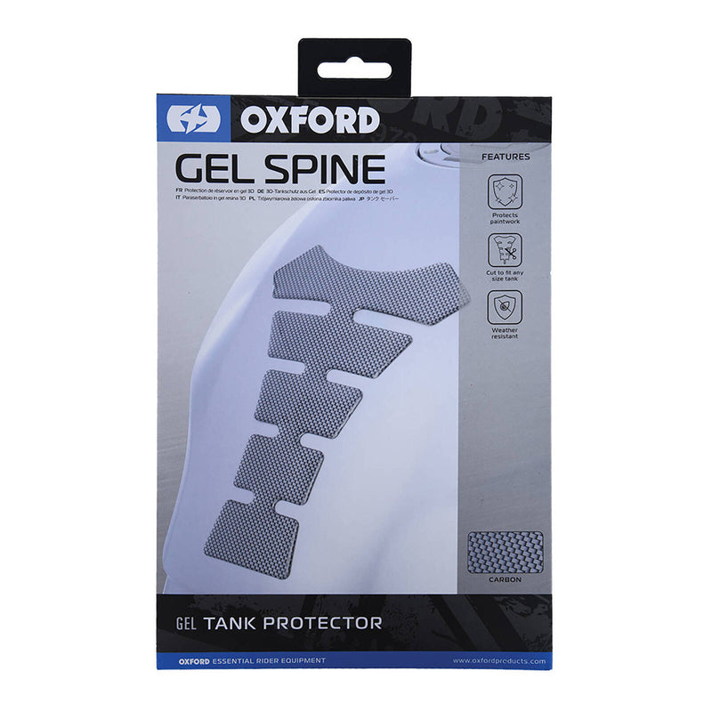 Load image into Gallery viewer, Oxford Original Spine Gel Tank Pad Carbon
