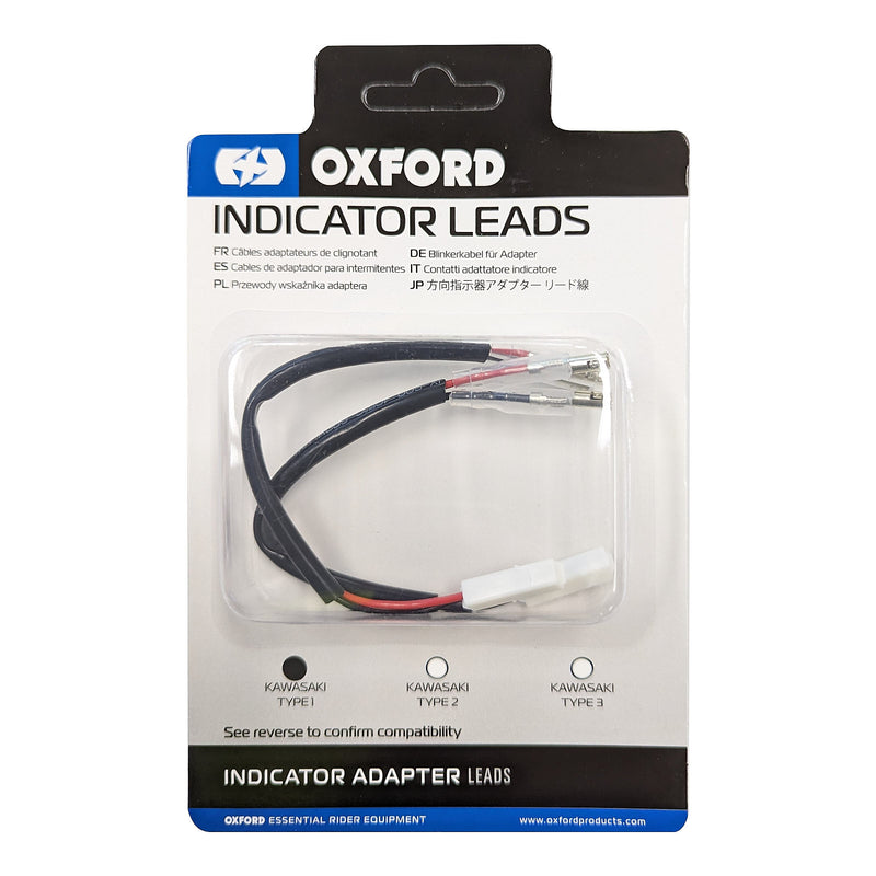 Load image into Gallery viewer, Oxford Indicator Leads Kawasaki Type 1

