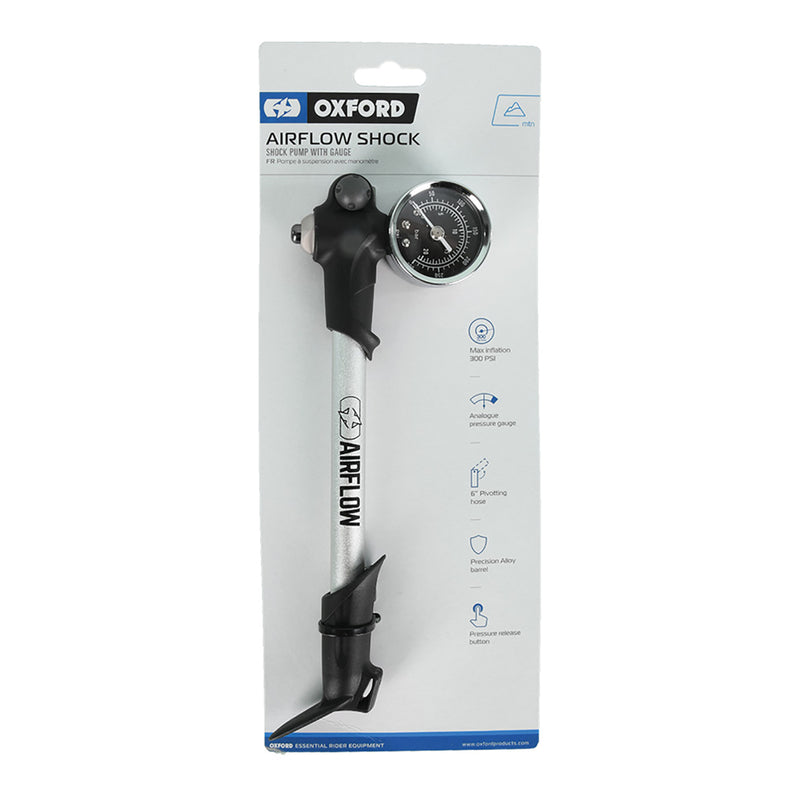 Load image into Gallery viewer, Oxford Shock / Fork Pump W/ Gauge - 300psi Max
