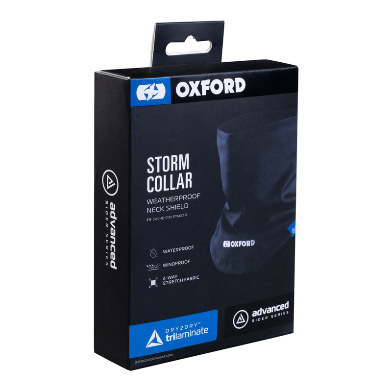 Load image into Gallery viewer, Oxford Advanced Storm Collar - Black (2XL / 3XL)
