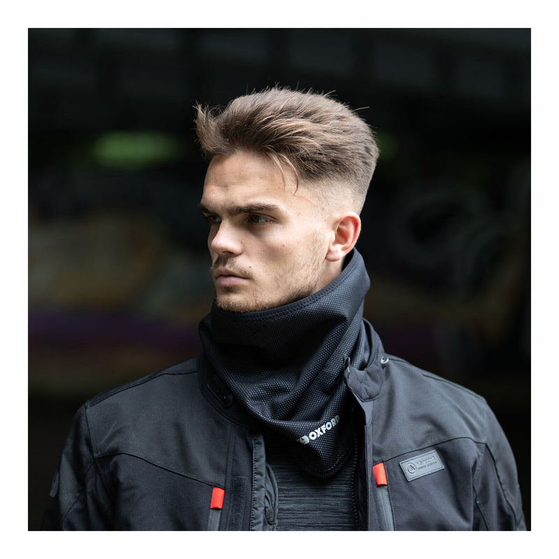 Load image into Gallery viewer, Oxford Advanced Storm Collar - Black (L / XL)

