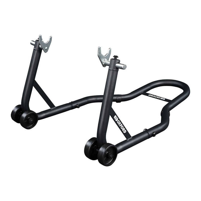Load image into Gallery viewer, Oxford Black Bike Rear Paddock Stand V Bracket Only
