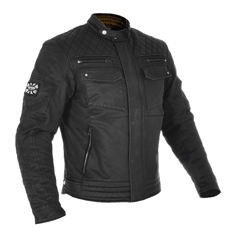 Load image into Gallery viewer, Oxford Hardy Wax Jacket - Black
