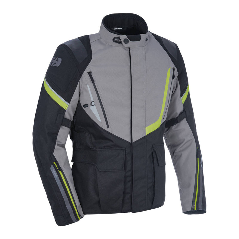 Load image into Gallery viewer, Oxford Montreal 4.0 Dry2Dry Jacket - Black / Grey / Fluro
