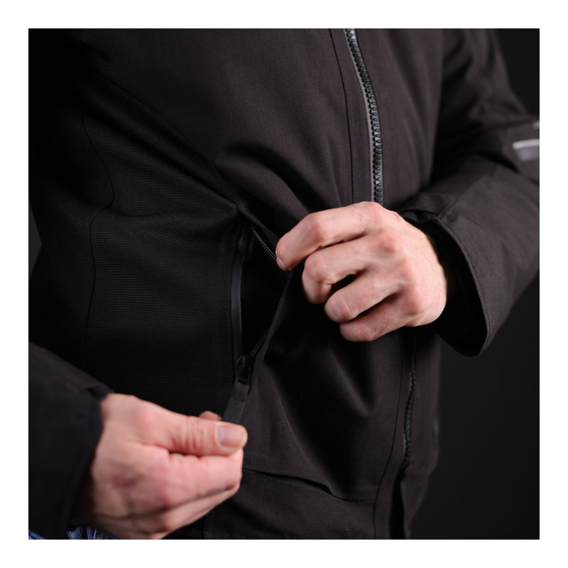 Load image into Gallery viewer, Oxford Mondial Street Dry2Dry Men&#39;s Jacket - Black
