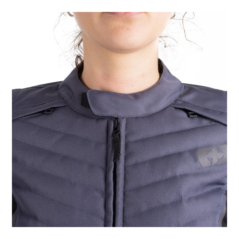 Load image into Gallery viewer, Oxford Valencia 3.0 Waterproof Dr2Dry Women&#39;s Textile Jacket - Grey / Black
