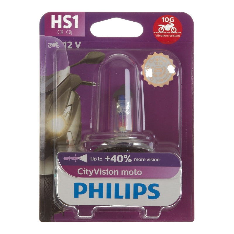Load image into Gallery viewer, Philips Bulb HS1 12636 CTV 12V 35/35W PX43T-38 BW City Vision
