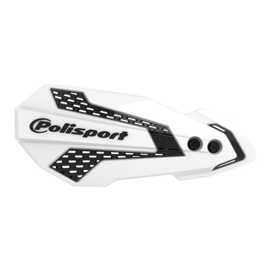 Polisport MX Flow Handguard White/Black Husqvarna '22- GasGas '21