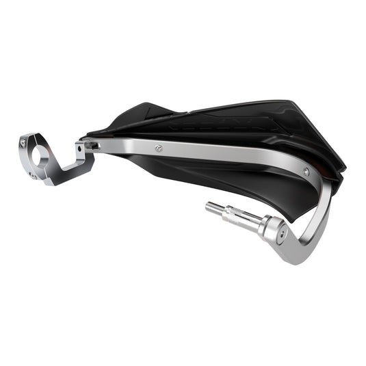 Polisport Trail Blazer Handguard with Metal Bar - Black / Black