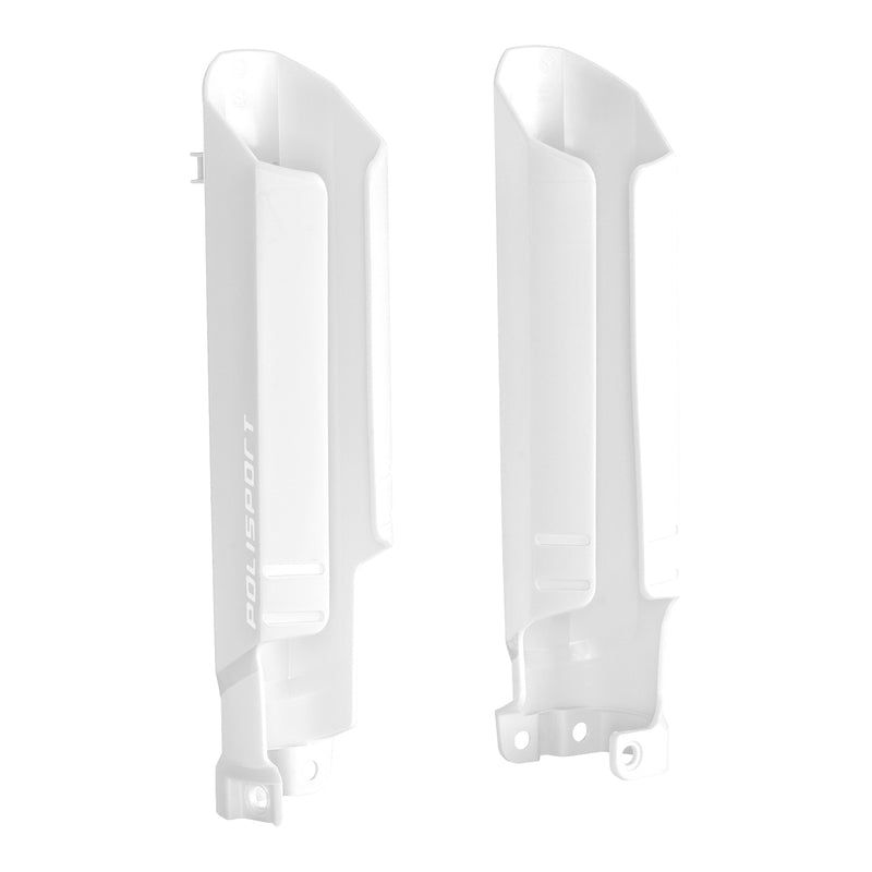Load image into Gallery viewer, Polisport Fork Guards Full Wrap Around Beta RR (&#39;19-&#39;21) - White
