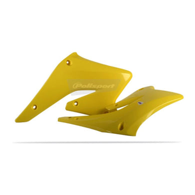 Polisport Radiator Scoops Suzuki RMZ250 ('04-'06) - Yellow
