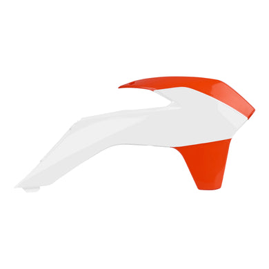 Polisport Radiator Scoops KTM SX/SXF '13-'15 Orange / White