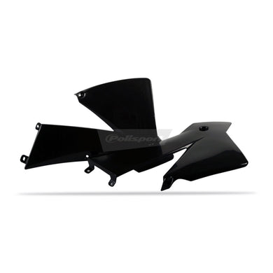 Polisport Radiator Scoops KTM SX 01-04/EXC '03-'04 Black